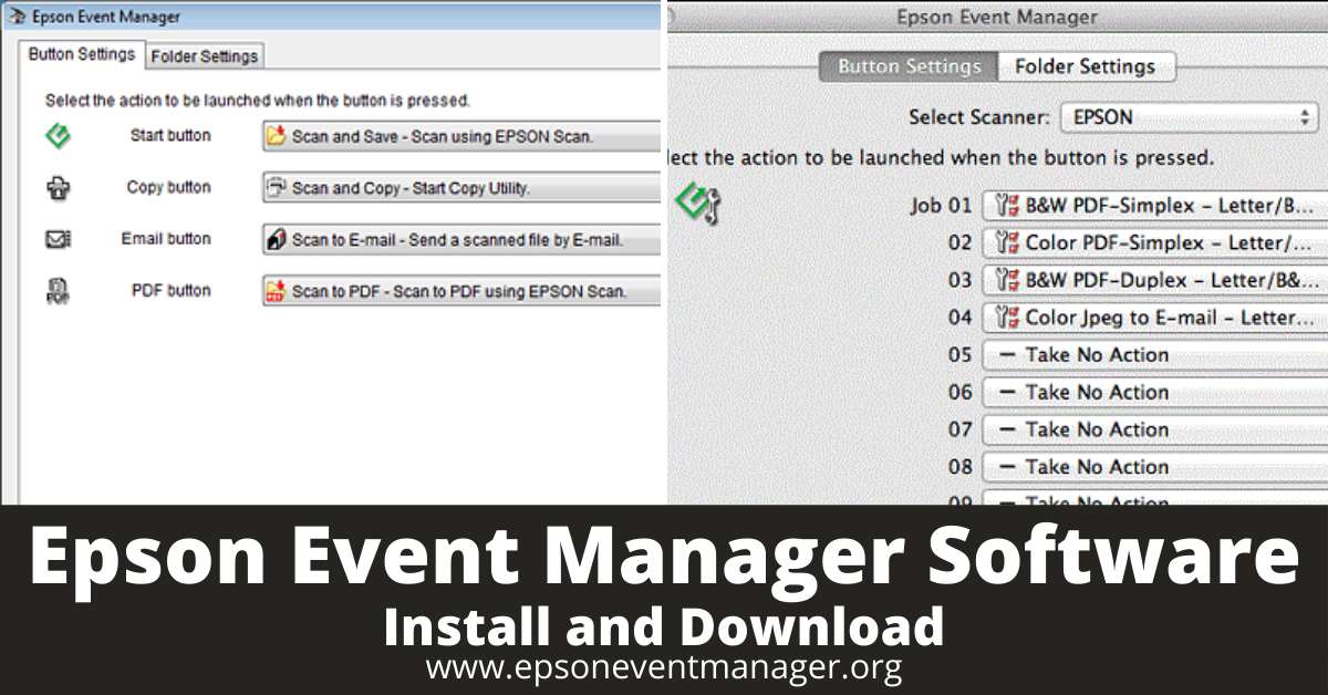 Epson Event Manager Software Download and Install