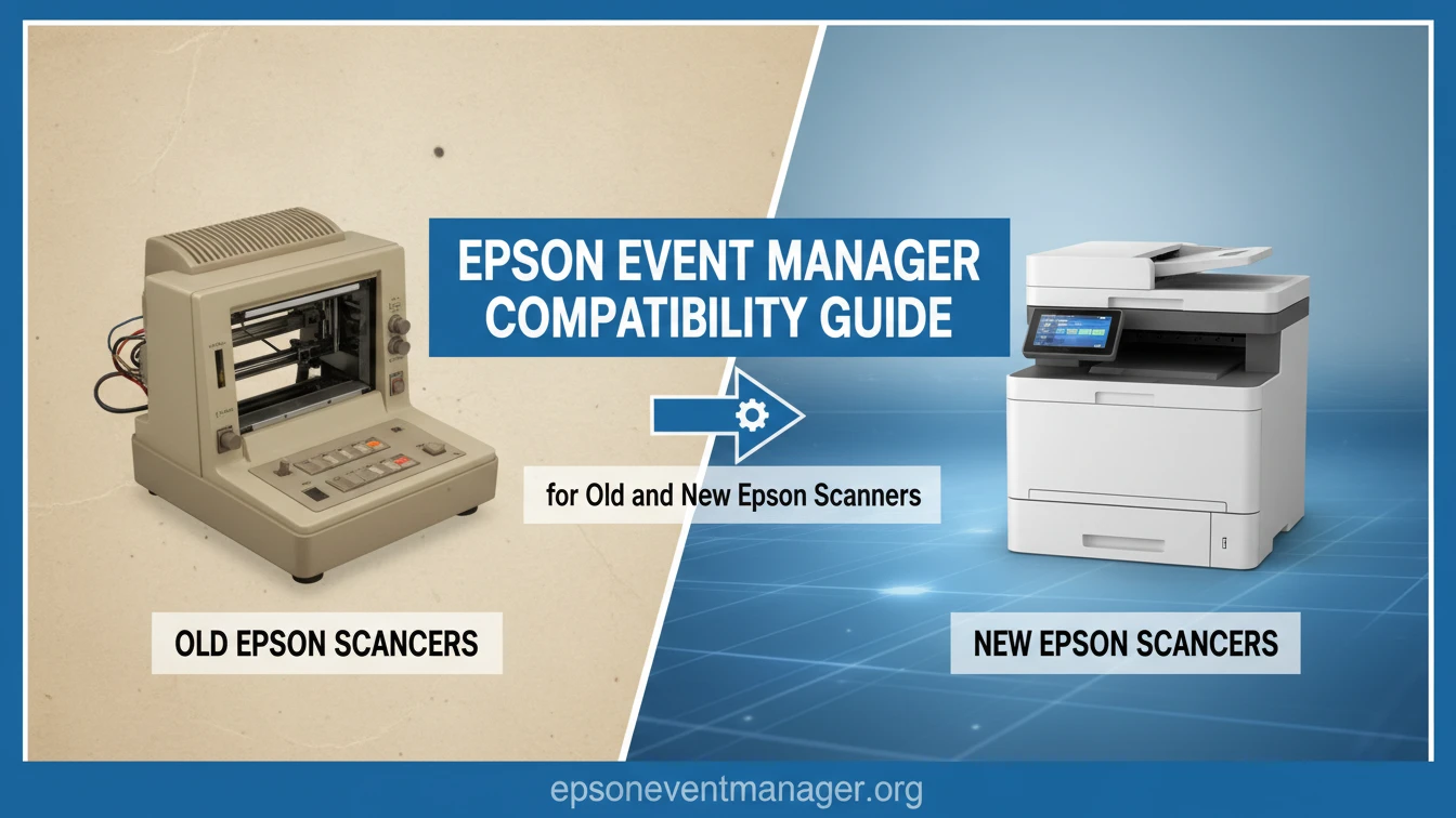 Epson Event Manager Compatibility Guide For Old And New Epson Scanners