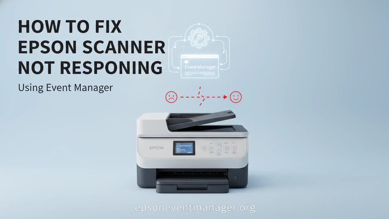 How To Fix Epson Scanner Not Responding Using Event Manager
